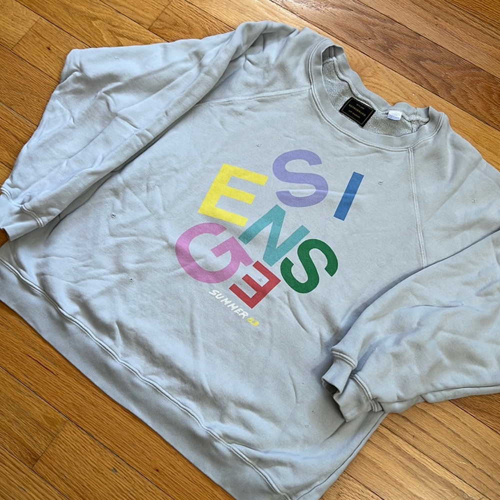 Free people Retrobrand Genesis Crewneck